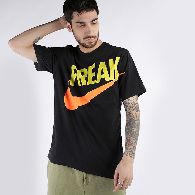 мужская черная футболка Nike Dri-FIT Giannis BV8265-011 - цена, описание, фото 1